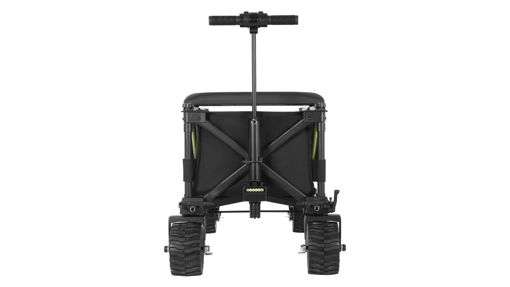 DYU CampX Electric Folding Wagon - control panel detail