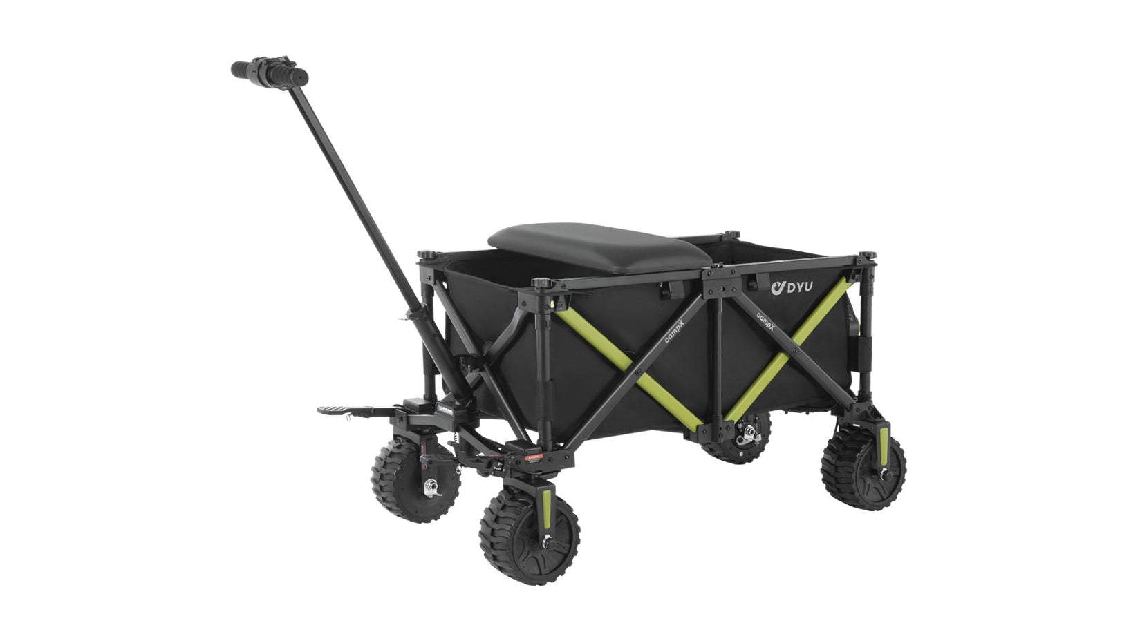 DYU CampX Electric Folding Wagon - folded
