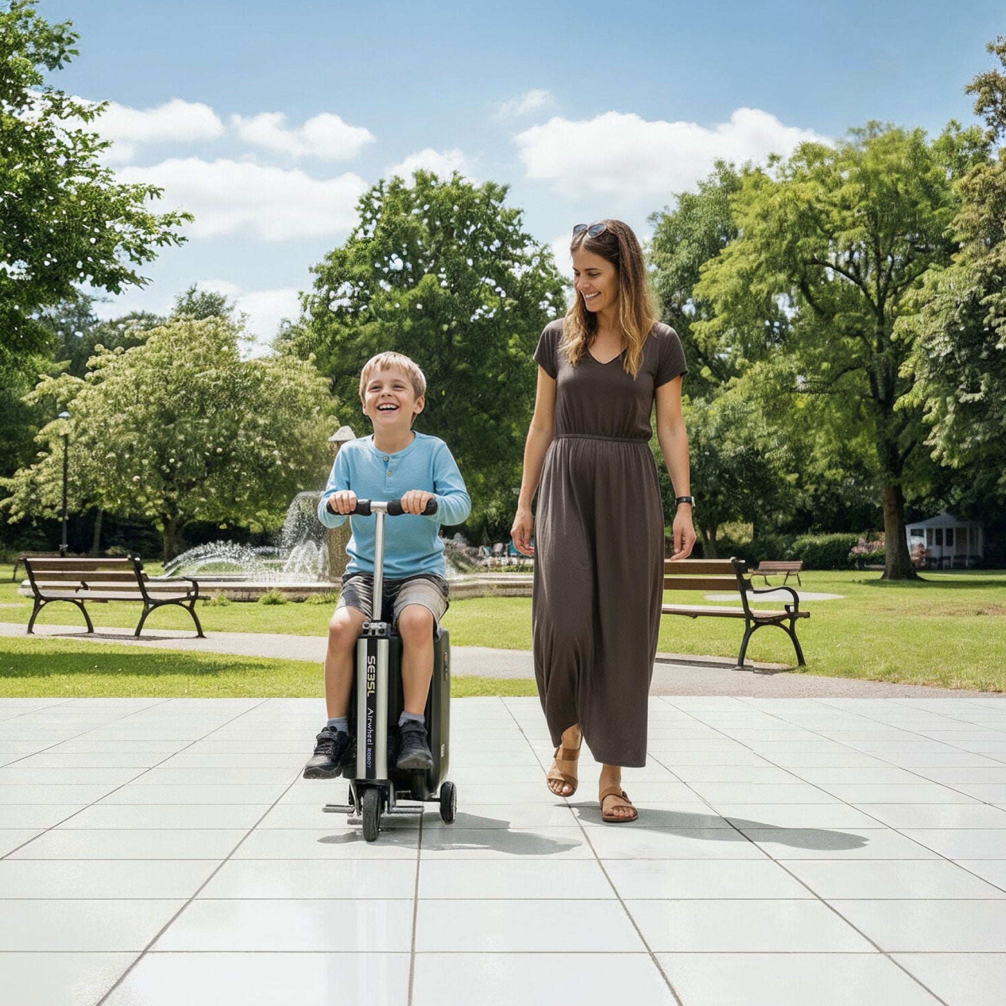 Airwheel SE3SL อุปกรณ์เสริมสกู๊ตเตอร์และจักรยานไฟฟ้า