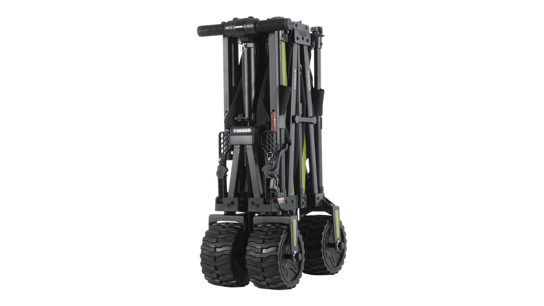 DYU CampX Electric Folding Wagon - terrain