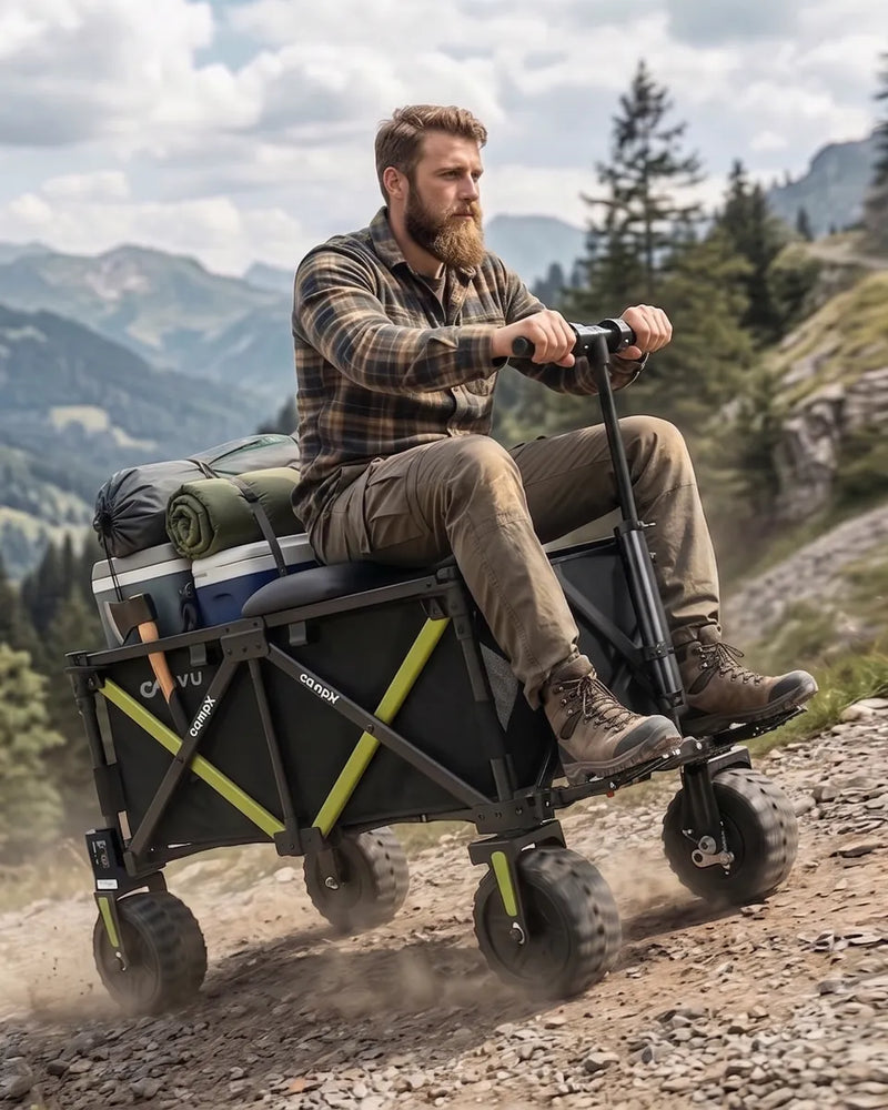 DYU CampX electric camping wagon