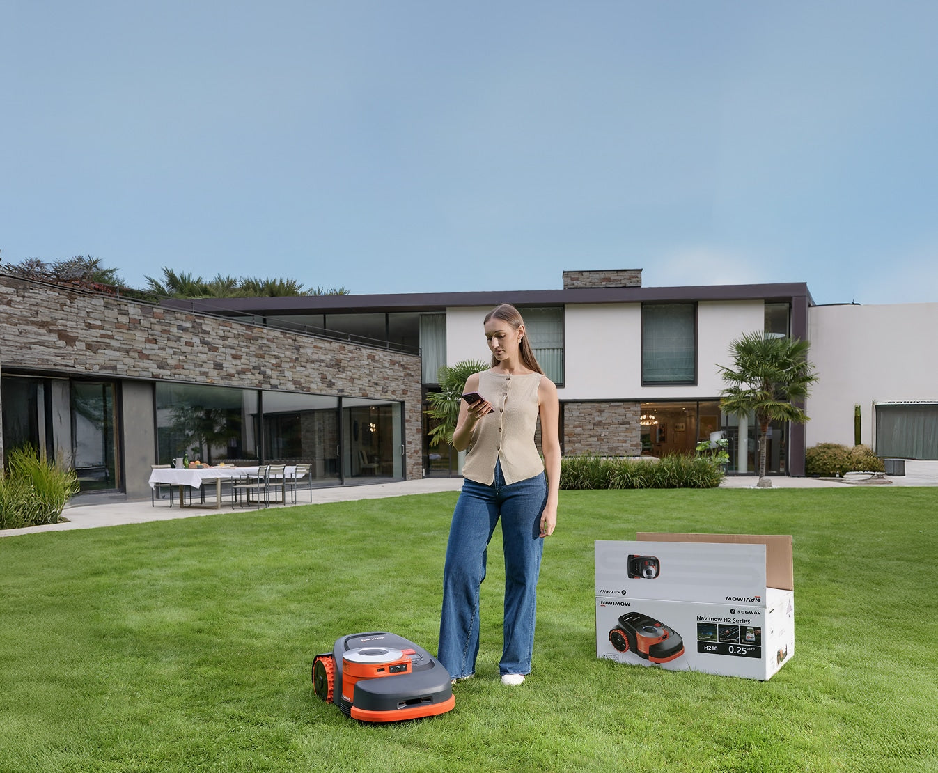Segway Navimow H2 Robot Mower - 2.4 Landing Page Desktop