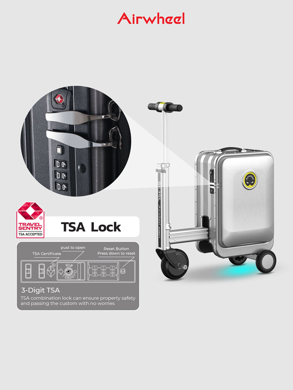 TSA Lock มาตรฐานระดับสากล